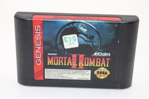 Mortal Kombat II 2 (Sega Genesis, 1994) Tested Authentic - Picture 1 of 3