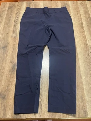 Liz Claiborne 女式长裤,尺寸 16W,蓝色,拉式,Audra 经典,职业 — 第 1/4 张图片