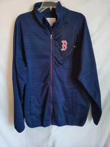 Boston Red Sox Jacket Size XL G3 Sports By Carl Banks Blue Pre Owned - Picture 1 of 3