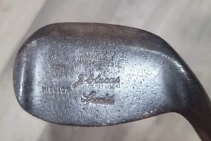 Antique Vintage Anti Shank Hickory Wood Shaft Golf Club Niblick - Picture 1 of 12