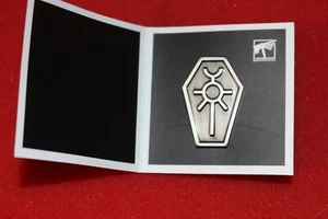 Warhammer 40.000 Necrons Necron Pin Badge WH40K Games Workshop Neues GW OOP 1st Ed - Bild 1 von 3