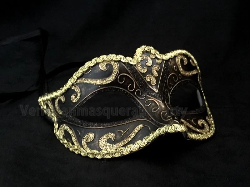 Masquerade Mask Venetian Costume Ball Prom Halloween Valentines Costume party - Image 1 of 1