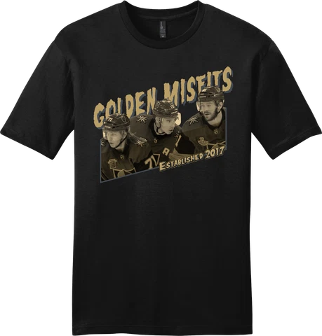 Vegas Golden Knights (VGK) Misfit Line (Karlsson Smith Marchessault) T-Shirts Cover
