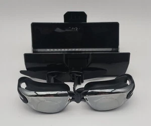 X-Feike FK700D / QB/T4734-2014 Occhiali da Nuoto Nero Antiappannamento Protezione UV Nuovi - Foto 1 di 3