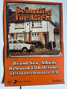 Scouting For Girls Autographs 18x12 Signed Poster [K1949] - Picture 1 of 3