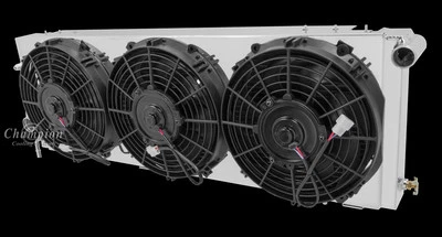 2 Row 1984-1990 All Aluminum Jeep Comanche Wagoneer Cherokee Radiator &  Shroud Foto 1 de 3