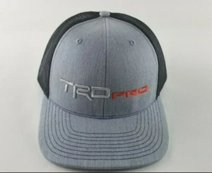 TRD PRO - TOYOTA - 4-Runner, Tundra, Tacoma, Trucker BALL CAP HAT Custom TRD 3D - Picture 1 of 6