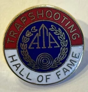 Pin Vintage ATA Trapshooting Salón de la Fama 1980(ish) - Imagen 1 de 4