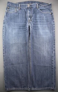 Pantalones de mezclilla Levi's 559 2016 relajados rectos medianos lavados talla 40x32 (MSR 40x24) - Imagen 1 de 9