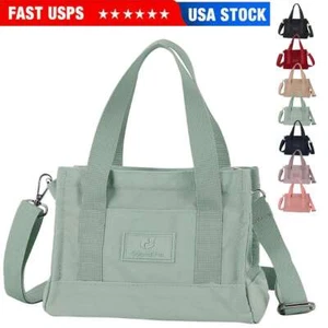 Women Handbag Shoulder Ladies CrossBody Bag Purse Nylon Tote Messenger Travel - Picture 1 of 19