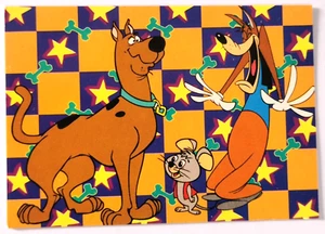 CARTOON NETWORK Card NAVARRETE PERU 1995 #20 Scooby Doo - Dixie - The Wolf - Picture 1 of 2