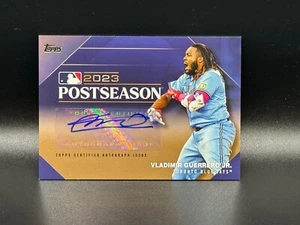2024 Topps Series 1 Vladimir Guerrero Jr 2023 Postseason Auto /25 PPA-VG - Picture 1 of 2