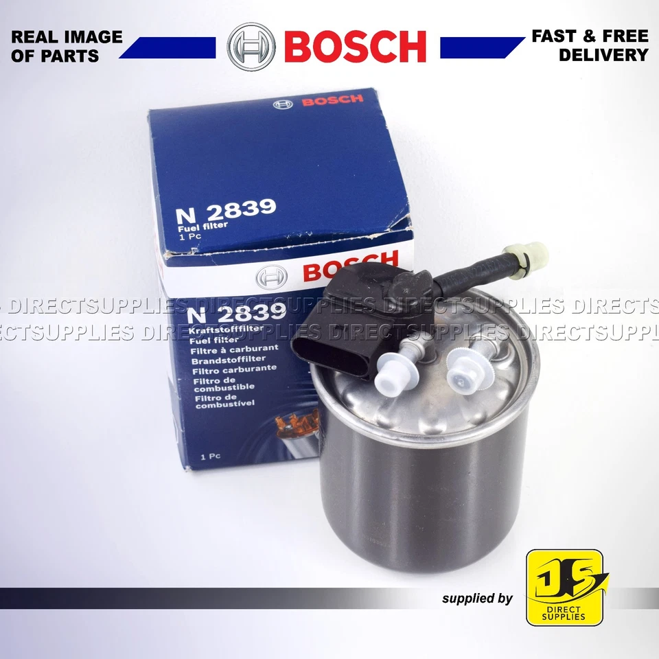 MERCEDES-BENZ C-E-GLK-M-S-CLASS CLS GLC GLE SLC SLK BOSCH FUEL FILTER N2839 - Image 1 of 1