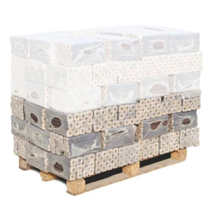 PiniKay Standard Hartholzbriketts Briketts Eiche Buche 480kg Palette - Bild 1 von 3