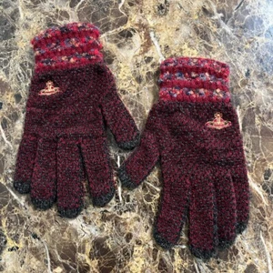 Vivienne Westwood Red Orb Gloves - Picture 1 of 6