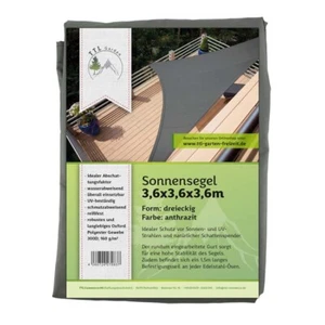 Sonnensegel Dreieck - Sonnenschutz, Sonnenschirm, Schutz vor UV-Strahlen, Segel - Bild 1 von 20