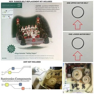 DEPARTMENT 56 HOLIDAY SINGERS -REPLACEMENT PART - BELTS KIT - Picture 1 of 2