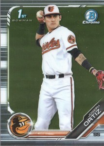 2019 Bowman Chrome Draft Baseball #BDC-23 Joseph Ortiz