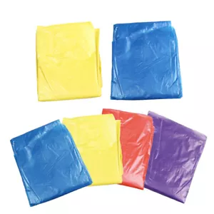 6 Pcs Portable Raincoat Rain Coat Thicken Raincoat Hood Adult Raincoat - Picture 1 of 12