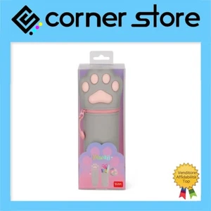 Legami - Kawaii - Astuccio 2 in 1 Verticale in Silicone -Porta Penne Zampa Kitty - Foto 1 di 4