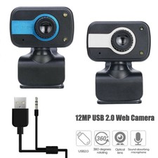 HD Webcam USB 2.0 PC-Laptop-Kamera mit Mikrofon für YouTube Skype Videoanrufe