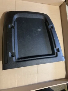 2006 HUMMER H3 FRONT LEFT OR RIGHT SEAT UPPER BACK FINISH PANEL B LACK OEM - Picture 1 of 12