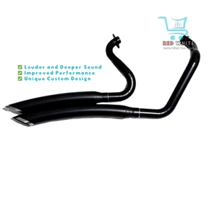 Harley Street 500 / 750 Custom Exhaust – Dual 2-Into-2 Pipe System - Picture 1 of 4