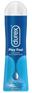 Lubricante a base de agua Durex Play Feel 50 ml lubricante sexo gel lubricante - Imagen 1 de 2