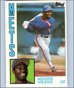 1984 Topps Tiffany Baseball MOOKIE WILSON #465 Ungraded New York Mets