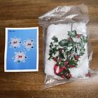 Hazel’s Snowflake Kit Lace Snowflakes With Holly Makes 6 Ornaments