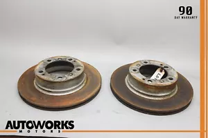 97-04 Porsche Boxster 986 Juego de 2 discos de rotor de freno trasero izquierdo y derecho OEM - Imagen 1 de 12