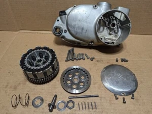 1972 SUZUKI RV90 RV 90 CLUTCH ASSEMBLY AND COVER - Picture 1 of 13