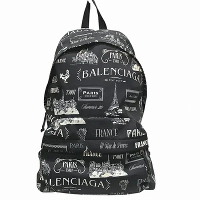 Balenciaga Wheels 507460 Bag Pack Paris Print Rucksack Men'S Used - Image 1 of 4