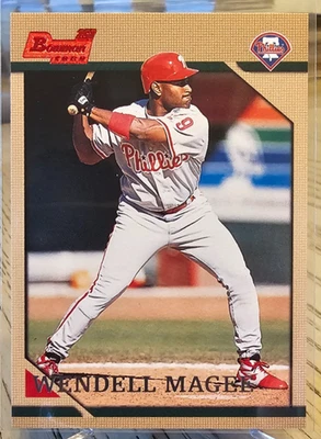 1996 Bowman 1st Prospect Wendell Magee #226 Phillies - Image 1 of 2