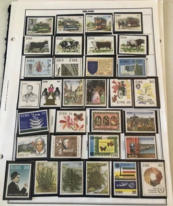 Collection Foreign Mint Used Cards Pages British Cols S/sheet Mint Ireland n786a - Picture 1 of 7