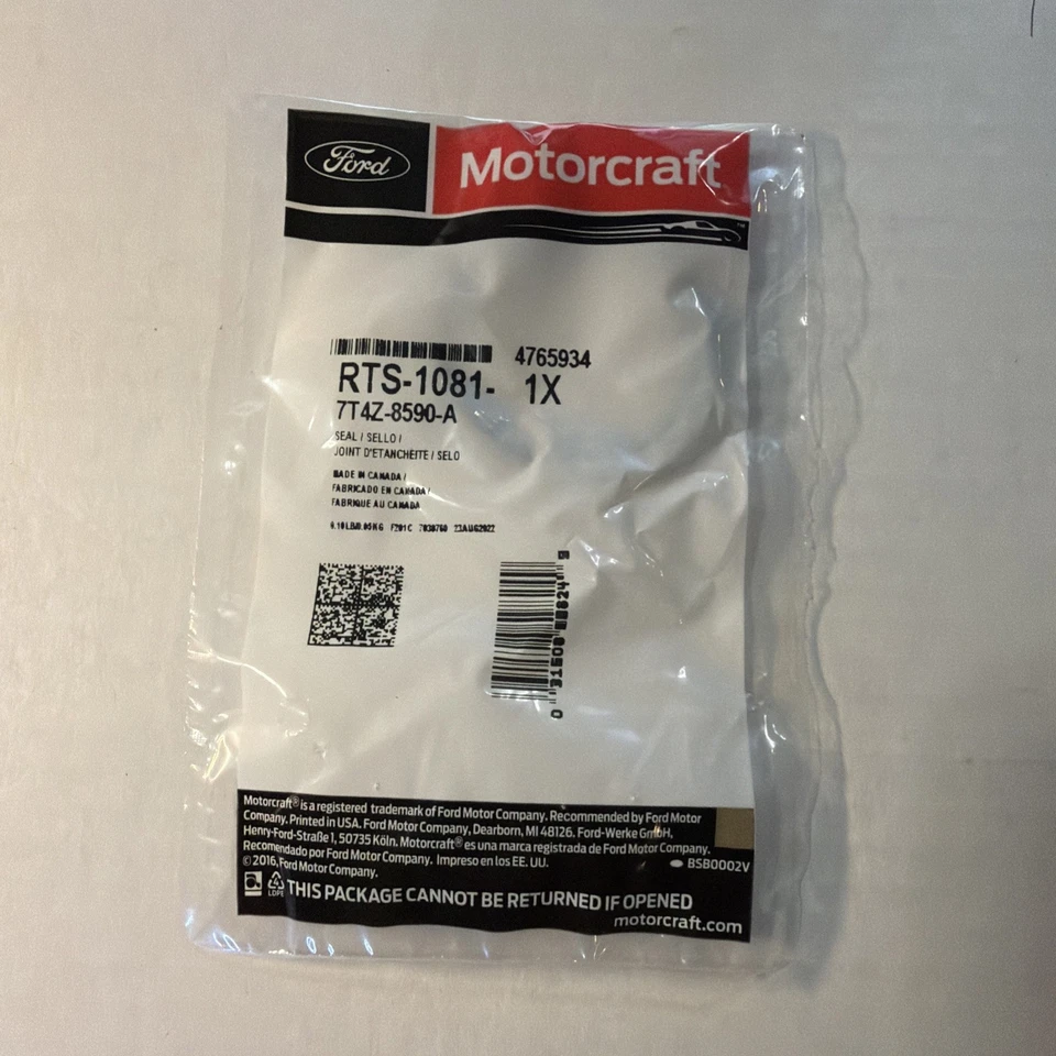 Engine Coolant Thermostat Gasket Motorcraft RTS-1081. BNIB. Super Fast Shipping! - Image 1 of 3