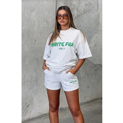 White Fox Sweat Set Green and White size Large  - Image 1 of 4