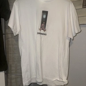 Mac Miller T Shirt 2018 Swimming Album Promo Whote T Shirt Size Large - Picture 1 of 7