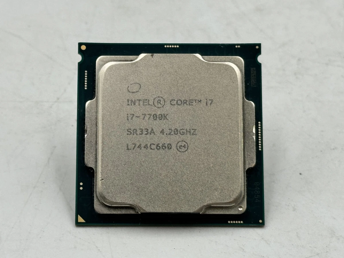 Intel Core i7-7700K Processor Model Computer Processors (CPUs) for