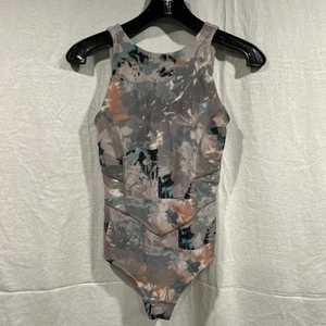 Lululemon Patterned Tank Thong Bodysuit, Size 2 - Picture 1 of 5