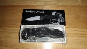 Whitetail Cutlery Wildlife Officer Pocket Knife - Picture 1 of 3