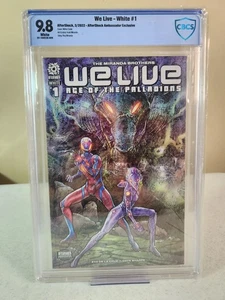 We Live Age of the Palladions White #1 CBCS 9.8 Aftershock Ambassador Exclusive - Picture 1 of 3