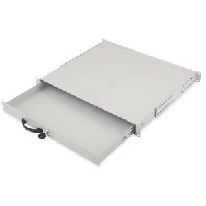 DIGITUS Professional 1HE Dokumentenablage abschließbar 44x481x400mm Grau - Bild 1 von 1