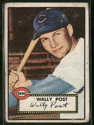 1952 Topps #151 Wally Post (low grade) - Image 1 of 2