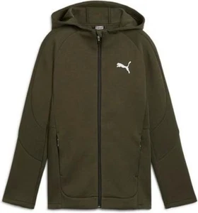 PUMA Night Green Hoodie Evostripe FZ Forest Full Zip DryCell Size XL NEW BNWT - Picture 1 of 2