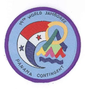 1999 World Scout Jamboree PANAMA SCOUTS Contingent Patch - Bild 1 von 1