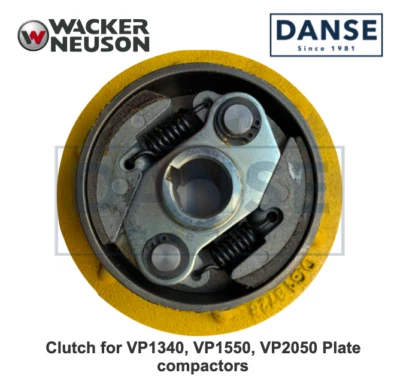 Wacker OEM Clutch for VP1340, VP1550, VP2050 Plate compactors 0130031 5000130031 - Image 1 of 3