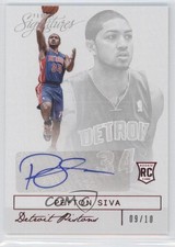 2013-14 Panini Signatures Red /10 Peyton Siva #33 Rookie Auto RC