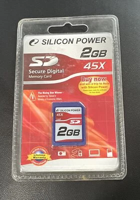 Silicon Power 2GB 45X Memory Card  - Image 1 of 2