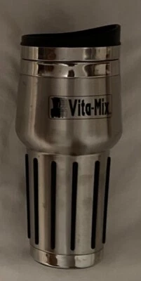 Vitamix Stainless Steel Tumbler, Smoothie Coffee Travel Mug Cup Container - Image 1 of 4